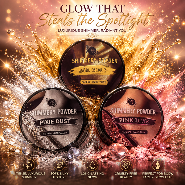 Shimmery Powder for the Radiant YOU