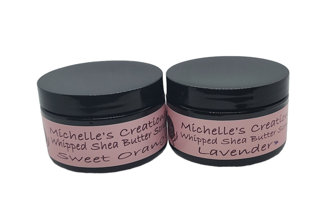 Whipped Shea Butter Exfoliating Scrubs