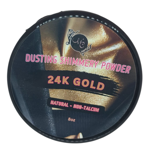 Dusting Shimmery Powder for the Radiant YOU