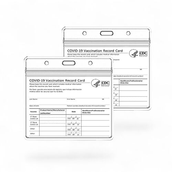 Vaccination Card Shield