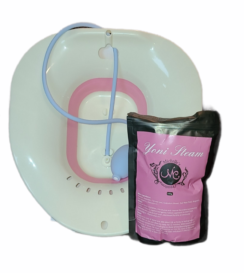 Yoni Bath Seat & Herbal Steam Tea