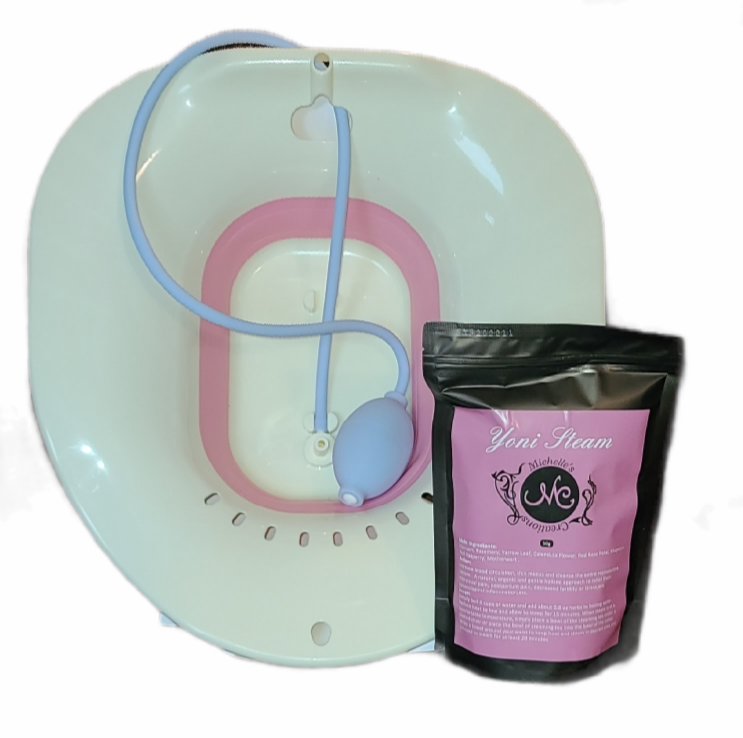 Yoni Bath Seat & Herbal Steam Tea